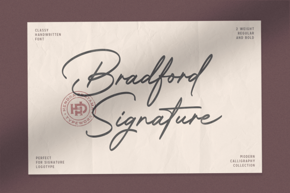 Bradford Signature: A Touch of Refinement for Your Brand