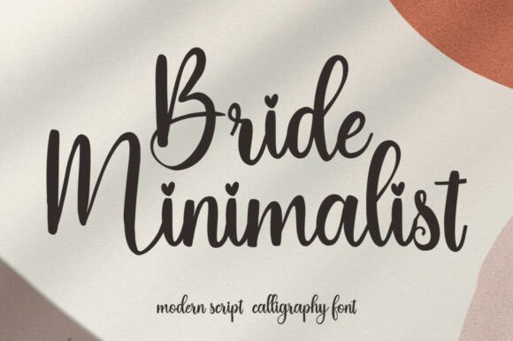 Bride Minimalist Font: A Modern Script for Romantic Projects