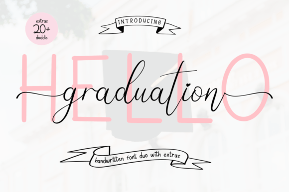 Hello Graduation: A Font That Brings Playful Energy to Any Design