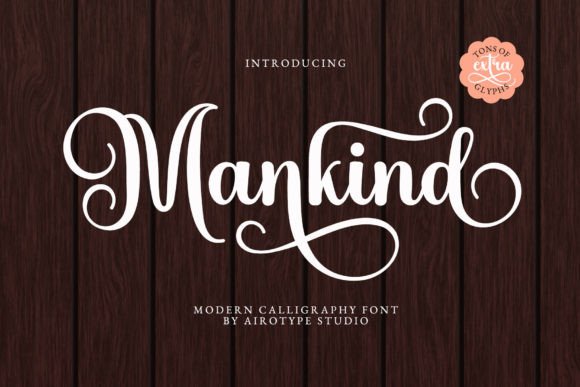 Mankind: A Modern Script Font for Elegant Branding