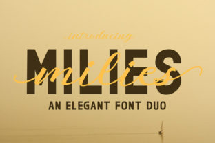 Milies Duo: A Creative Font for Modern Branding