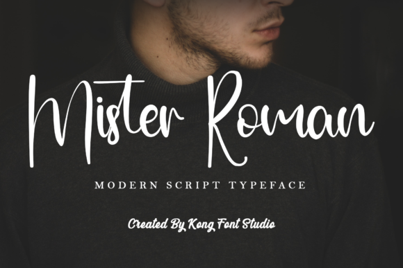Mister Roman: A Handwritten Script for Modern Creatives