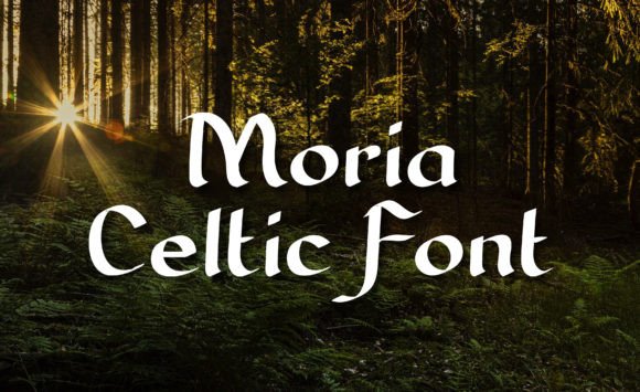 Moria: The Celtic Spirit of Middle-Earth in Typography