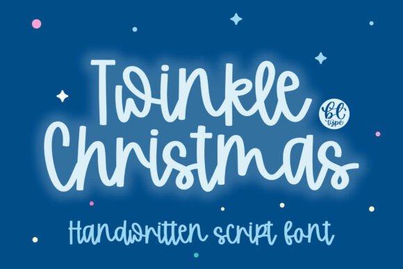 Twinkle Christmas: Unwrap the Magic of a Playful Handwritten Font